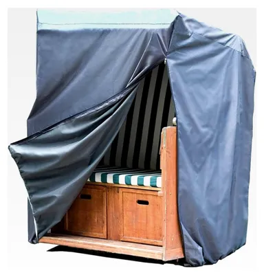 Produktbild von Strandkorb Schutzhülle 130x100x170/134 cm - wasserdicht 420D Oxford