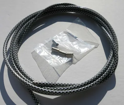 Produktbild von Außenzug Bowdenzug grau  schwarz 2,50 m 5 mm
