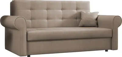 Produktbild von MIRJAN24 Schlafsofa Viva Silver III, Polstercouch mit Bettkasten und Schlaffunktion, Dreisitzer Polstersofa, Stilvoll Sofa (Mono 232)