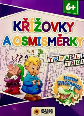 Obrázek produktu pro Křížovky a osmisměrky - Zábavná cvičebnice 6+