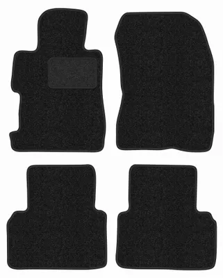 Produktbild von Velours-Fußmatten für Honda Civic VIII 4D 2006-2011 (Limousine) – 4-tlg, Anthrazit, passgenau – Wielganizator ANTHRA