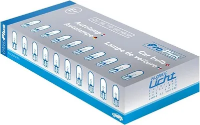 Zdjęcie produktu dla Żarówka samochodowa 12V 3W T10 W2.1x9.5d za sztukę
