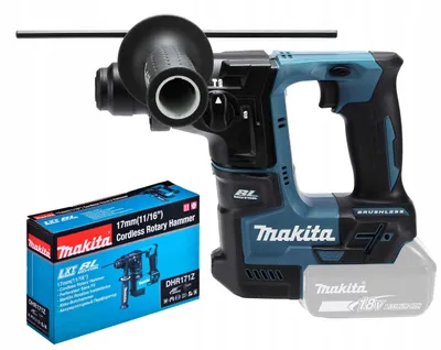 Akku-Bohrhammer 18 V Sds Plus 1,2J Bürstenlos Makita Leicht DHR171Z 17 mm