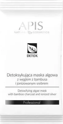 Produktbild von APIS DETOX Algowa detoksykująca Maske mit Bambuskohle und ionisiertem Silber 20g