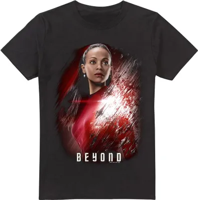 Immagine prodotto di Star Trek Beyond - Maglietta da uomo TV13751 (S) (Nero)