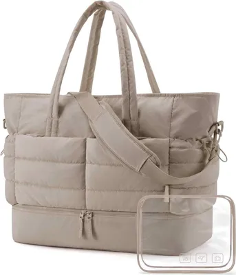 Produktbild von Damen Reisetasche 38l Weekender Sporttasche mit Schuhfach und IATA-Kulturbeutel