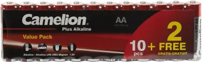 Produktbild von ALKALI-MANGAN AA VORTEILSPACK (10 + 2 St.) / LR6 1.5 V - 2800 mAh