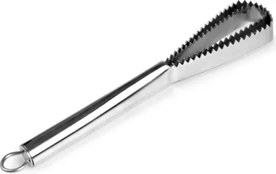 Immagine prodotto di Ibili-Kitchen Aids squamatore per pesci, acciaio inossidabile, 26 cm, argento