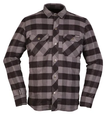 Image de Modeka Nooner chemise de moto, gris/noir, L