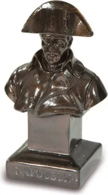 Produktbild von Büste Napoleon bronziert im Mantel