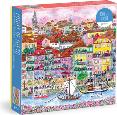 Zdjęcie produktu dla GALISON Puzzle kwadratowe Colors Porta 500 elementów