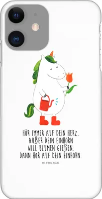 Produktbild von Mr. & Mrs. Panda Iphone 11 Handyhülle Einhorn Gärtner - Weiß - Geschenk, Unicorn, Pro, Freundin, Cover, Gießkanne, Stiefel, Hülle, Garten, Handy Schutzhülle