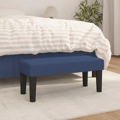 Produktbild von "2026 Promotion" Sitzbank für Garten, Holzbank Blau 70x30x30 cm Stoff - Gartenbänke CC20857