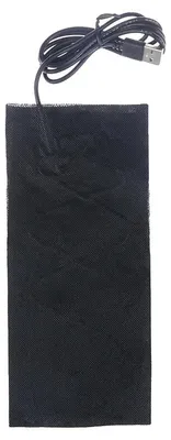 Zdjęcie produktu dla Grzejnik z włókna węglowego, przenośna mata grzewcza, 10 x 22 cm
