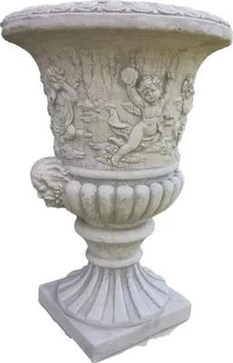 Produktbild von Schöne Amphore aus Steinguss perfekt für den Garten die Terrasse oder die Einfahrt ist Witterungsbeständig und Neu PO-90