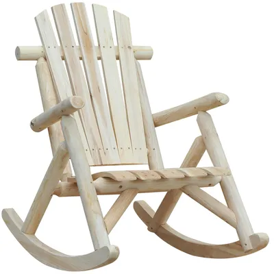 Produktbild von Schaukelstuhl - Schaukelstuhl für den Garten - Sessel - Schaukelstuhl mit Armlehnen - Mit Baumwollfüllung