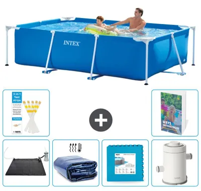 Obrázok produktu pre Obdĺžnikový bazén s rámom – 260x160x65 cm – 5-dielny, model S166