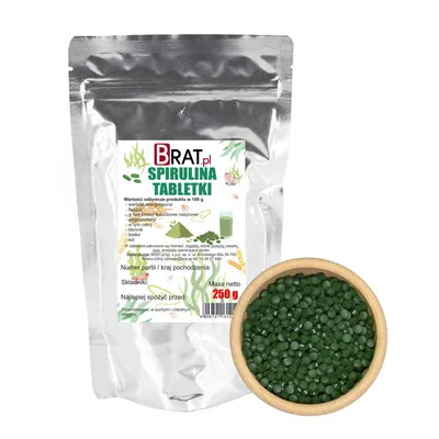 Obrázek produktu pro Spirulina tablety 250g Brat.pl