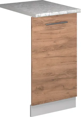 Obrázek produktu pro Čelní panel myčky Vicco Fame-Line Zlatý mocný dub 45 cm s pracovní deskou, Model 54598