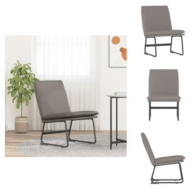 Produktbild von vidaXL Loungesessel Taupe 52x75x76 cm Stoff -  Sessel