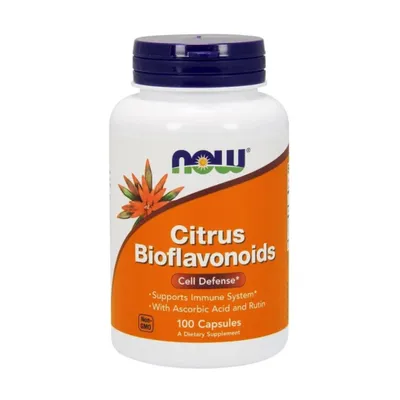 Produktbild von NOW Foods Zitrus-Bioflavonoide, 700 mg, 100 Kapseln 1933