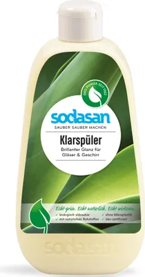 Produktbild von SODASAN 778196, Geschirrspüler-Klarspüler, Flüssigkeit, 500 ml