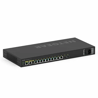 Obrázok produktu pre NETGEAR M4250-10G2F, Riadený, L2/L3, Gigabit Ethernet (10/100/1000), Podpora napájania cez Ethernet (PoE), Inštalácia do Racku, 1U