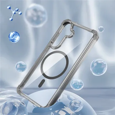 Obrázok produktu pre INF Elegantné priehľadné čierne puzdro pre Samsung S23 Ultra