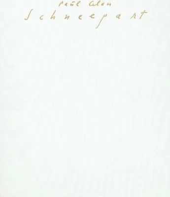 Produktbild von Celan, P: Schneepart
