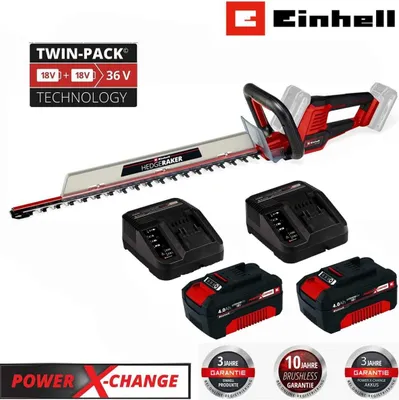 Produktbild von Einhell Heckenschere GE-CH 36/61 Li- 36V, mit 2 x Akku 4.0 Ah ´2 x Ladegärt 36 V