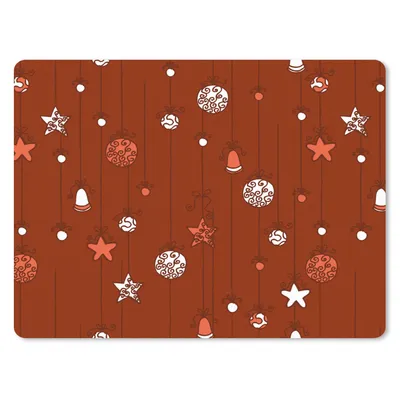 Produktbild von MuchoWow® Mauspad Mousepad Muster - Sterne - Kugeln 23x19 cm - Mousepads - Maus Mat - Pad - Mausunterlage - Schreibtischunterlage - Mauspad