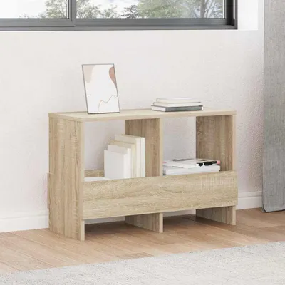 Produktbild von PUEAZU Magazinregal Sonoma-Eiche 68,5 x 30 x 45 cm - Zeitungsständer &43547