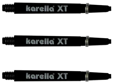 Obrázek produktu pro Karella XT Dartschäfte Medium Polycarbonat 48mm Schwarz