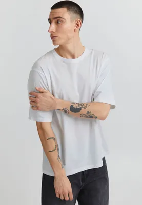 Produktbild von 11 Project PRBriggs Herren T-Shirt Kurzarm Shirt mit Rundhals-Ausschnitt Oversize Fit aus 100% Baumwolle
