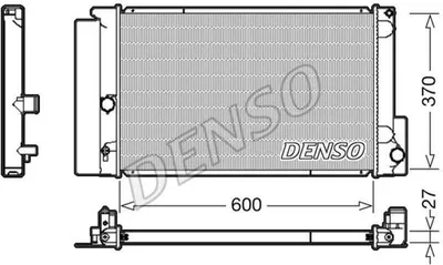 Obrázek produktu pro Chladič, chlazení motoru DENSO DRM50087