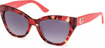Produktbild von Guess GU00204 Red havana 55/17/140 Damen Sonnenbrillen