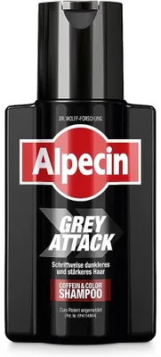 Obrázok produktu pre Alpecin Grey Attack Coffein & Color Shampoo (200ml Flasche)