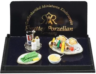 Obrázek produktu pro Miniaturní grilovací večírek v měřítku 1:12 pro panenky a sběratele