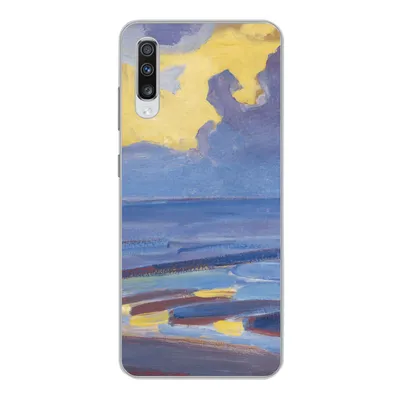 Produktbild von MuchoWow® Handyhülle Schutzhülle Hülle für Samsung Galaxy A70 Am Meer - Piet Mondrian Silikon Softcase Handy Hülle - Schutzhaube
