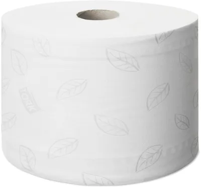 Produktbild von Tork Toilettenpapier Advanced, 2-lagig, weiß, System-T8, SmartOne, 1150 Blatt/Rolle, 6 Rollen/Packung