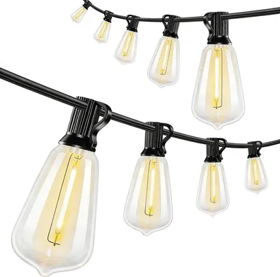 Produktbild von 50 LED Vorhanglichter, 18 m verbindbare Lichterkette, IP44 wasserdicht, Innen- und Außendekoration