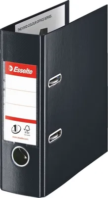 Produktbild von Esselte 468670, A5, Lagerung, Kunststoff, Schwarz, 500 Blätter, 80 g/m²