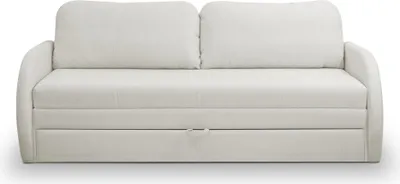 Produktbild von Selsey DIEGO - 3-Sitzer-Sofa mit Schlaffunktion und Bettkasten, creme