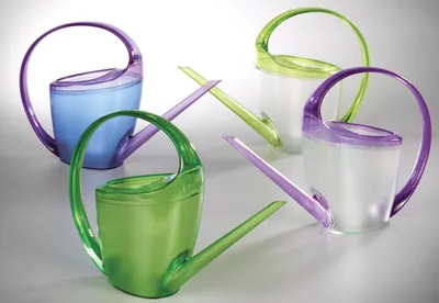 Obrázok produktu pre Kanva na polievanie slučka priehľadná/zelená