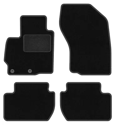 Immagine prodotto di Tappetini in moquette per Peugeot 4007 2007-2012 (crossover) – set 4 pezzi, neri, su misura – Wielganizator LUX