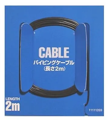 Produktbild von Tamiya 12678 - Cable, OD 1.0mm black - Neu
