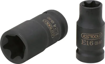 Image de KS TOOLS Douille Torx-E 1/2" courte E12 - 911.0959