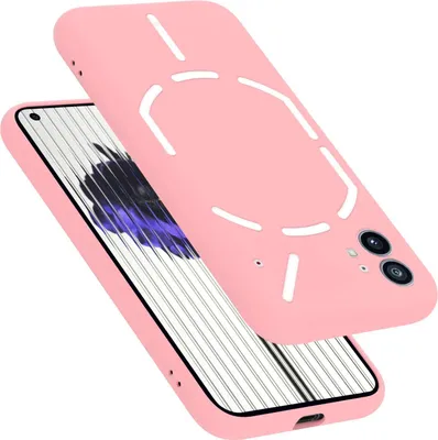 Produktbild von Cadorabo Hülle für Nothing Phone (1) Hülle Silikon Handyhülle Case aus flüssigem Silikon, Kratzfeste und stoßfeste Schutzhülle für Nothing Phone (1)