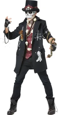 Immagine prodotto di Scheletro Voodoo - Costume Halloween Horror Uomo Taglia: XXL