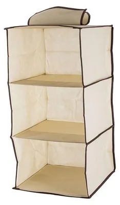 Immagine prodotto di Verk 01333 Organizer pensile con 3 scomparti 30x30x60cm beige